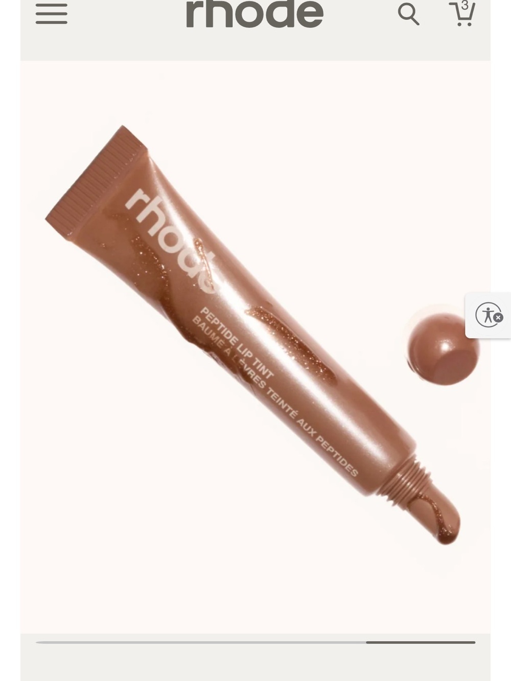 Rhode Peptide Lip Tint SWEET APPLE